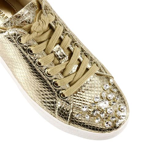 michael kors sneaker gold amanda|mk loafers women.